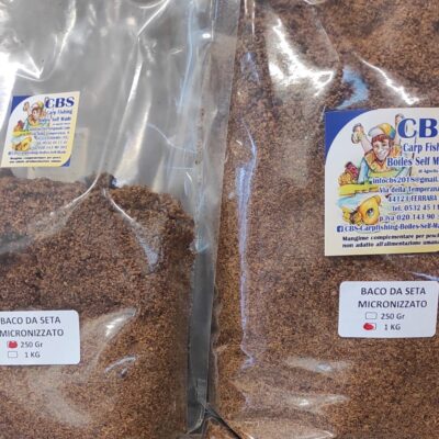 BACO DA SETA MICRONIZZATO (CRISALIDE)