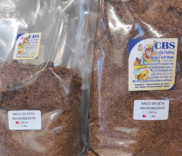 BACO DA SETA MICRONIZZATO (CRISALIDE)
