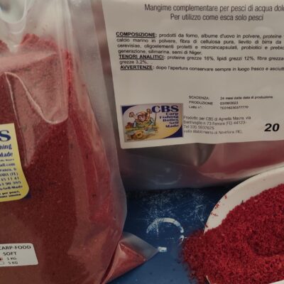 RED CARP-FOOD SOFT (NOVITA')