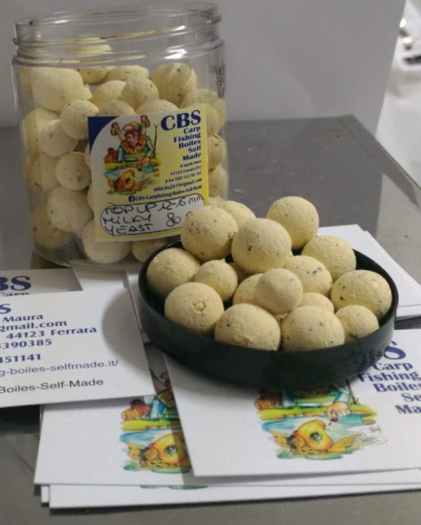 BOILES POP-UP MILK&YEAST 12-15 mm