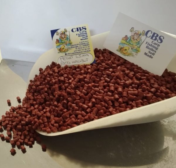 PELLET RED HALIBUT 4,5mm