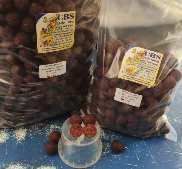 MS SPECIAL SCOPEX SQUID LIVER 20-24 mm